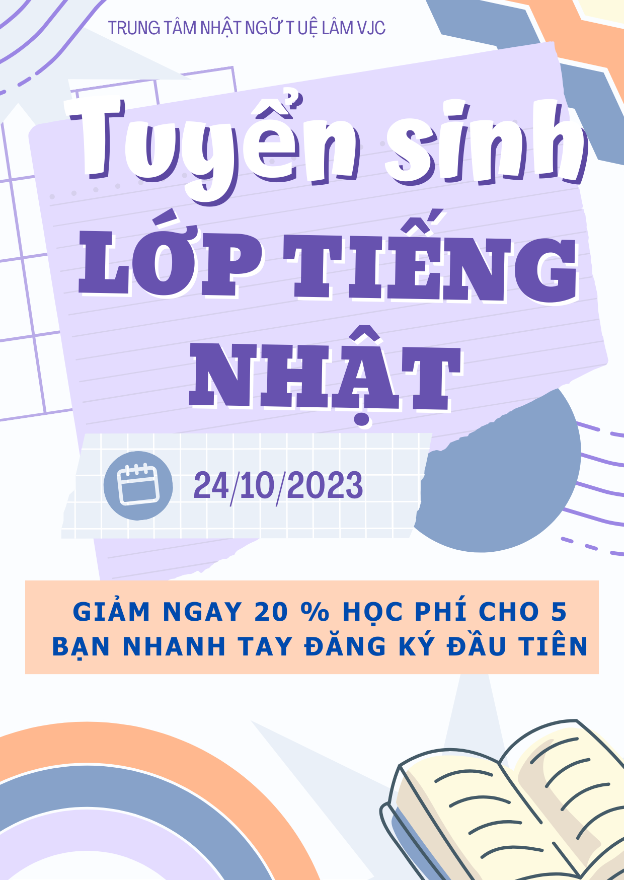 tuyen sinh lop tieng Nhat